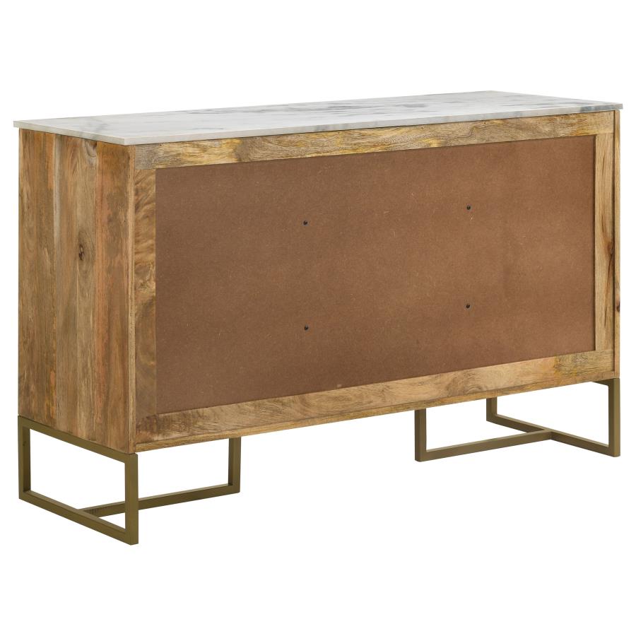 Keaton Brown Accent Cabinet - MyWaynesHome #