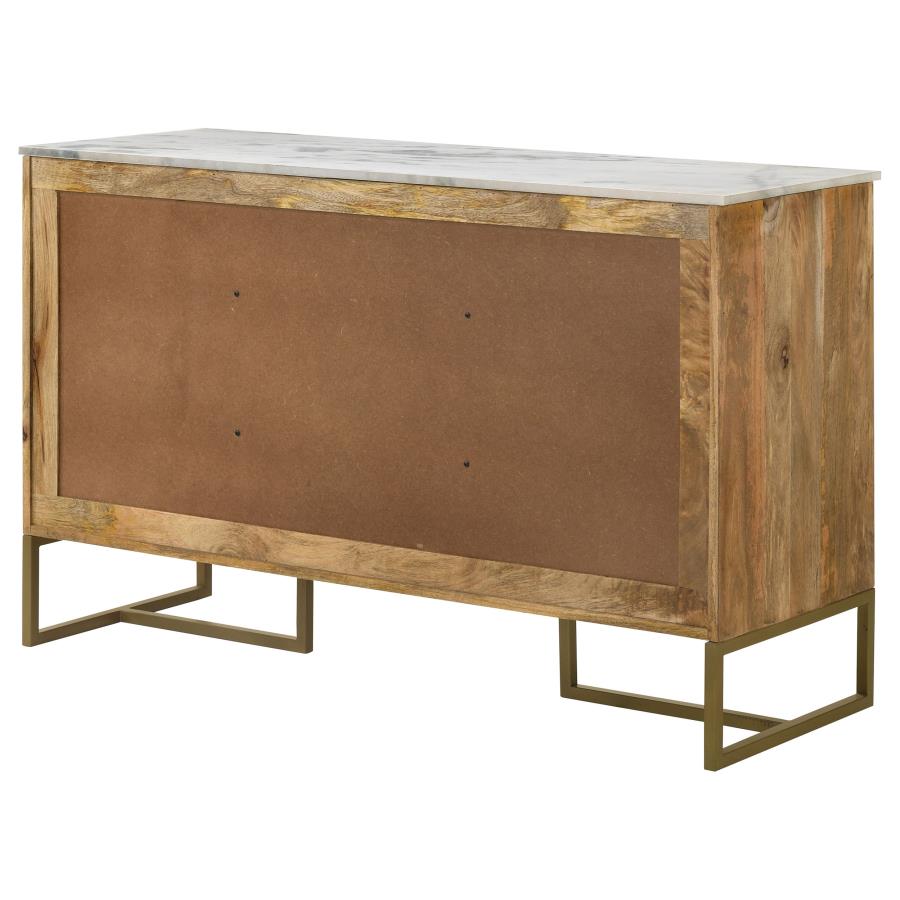 Keaton Brown Accent Cabinet - MyWaynesHome #