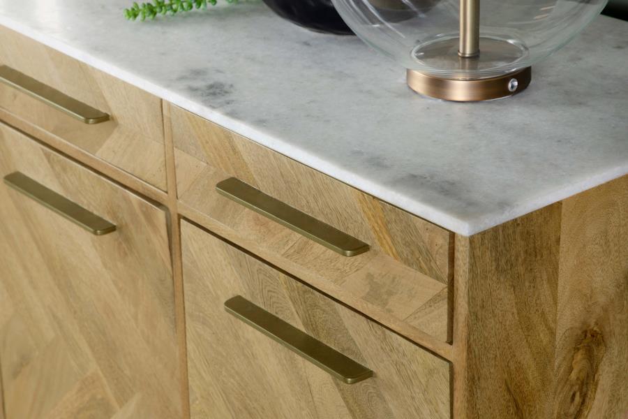 Keaton Brown Accent Cabinet - MyWaynesHome #