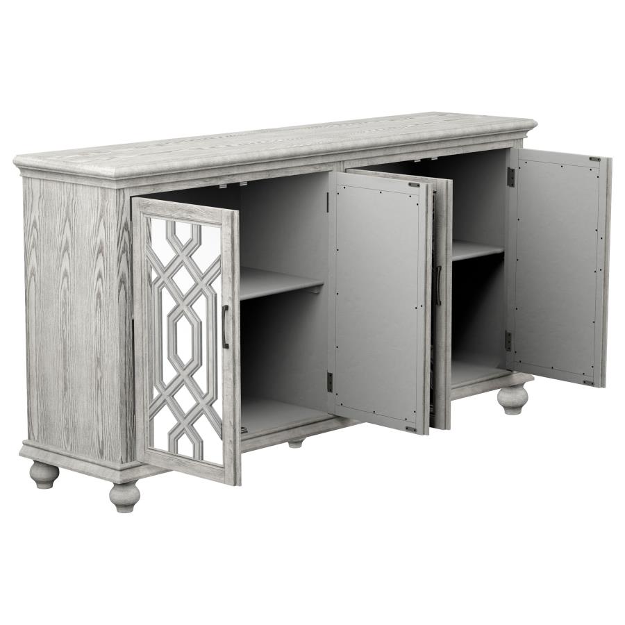 Melanie Grey Accent Cabinet - MyWaynesHome #