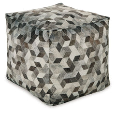 Albermarle - Pouf - Gray / Brown