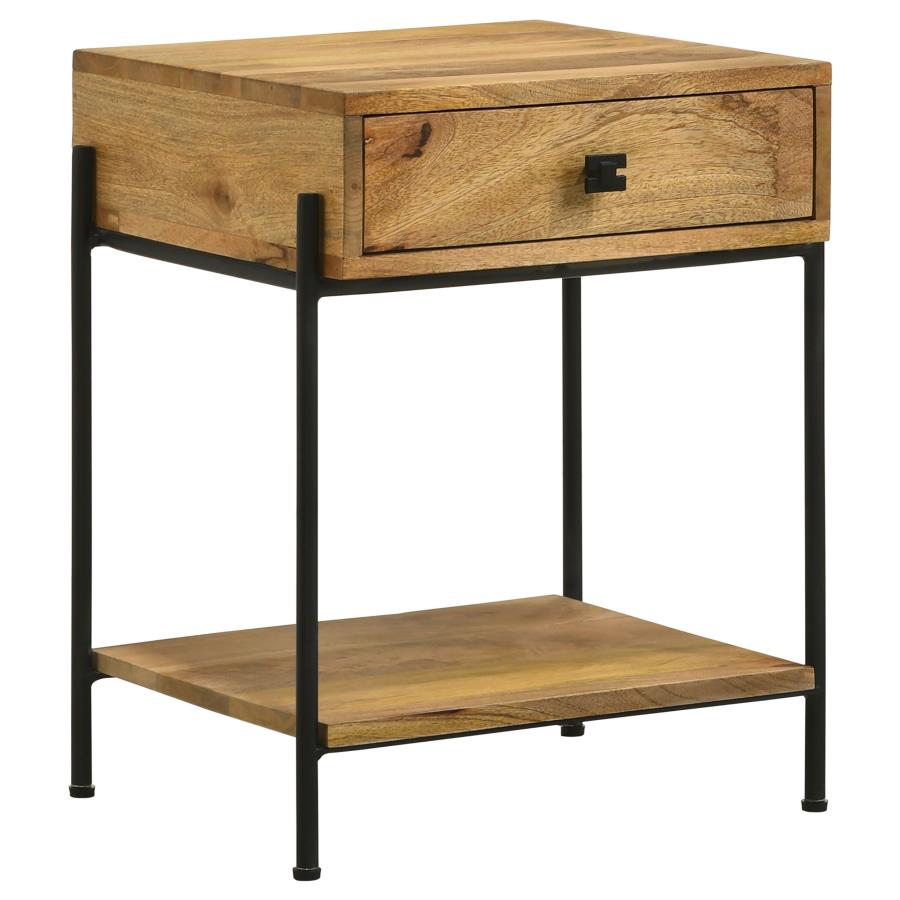 Declan Brown Side Table - MyWaynesHome #
