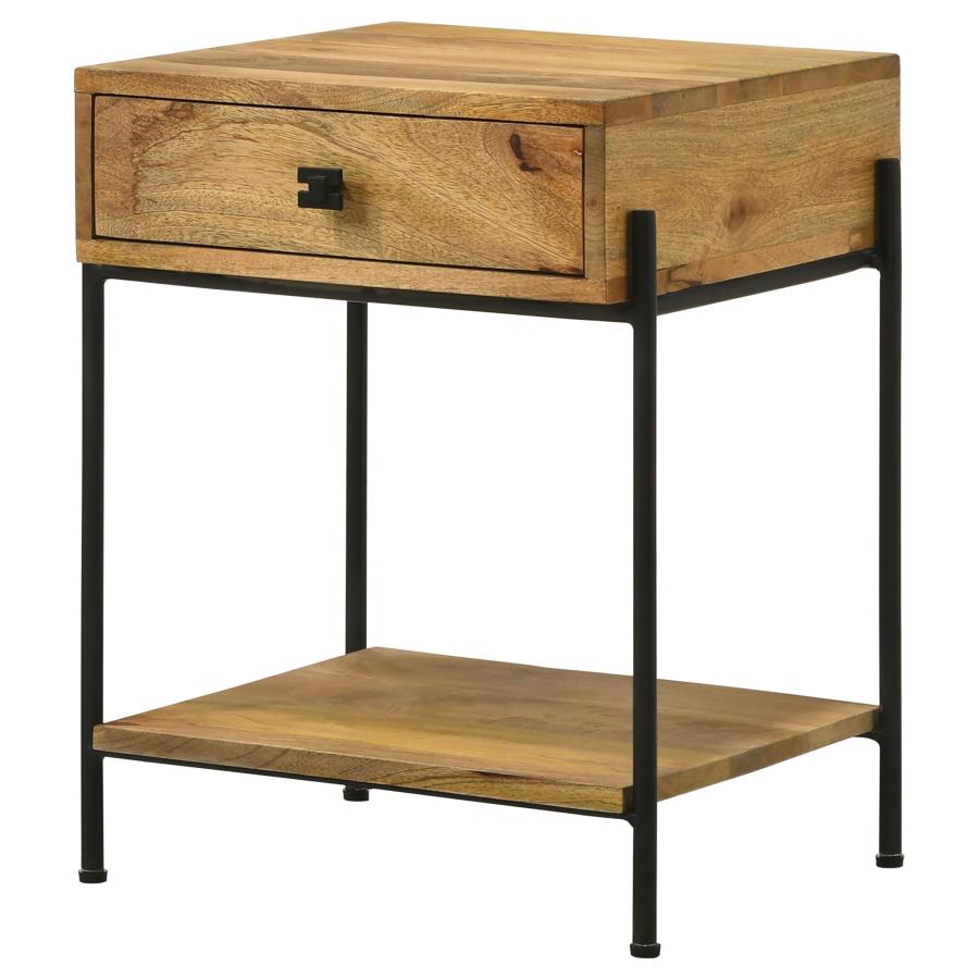 Declan Brown Side Table - MyWaynesHome #