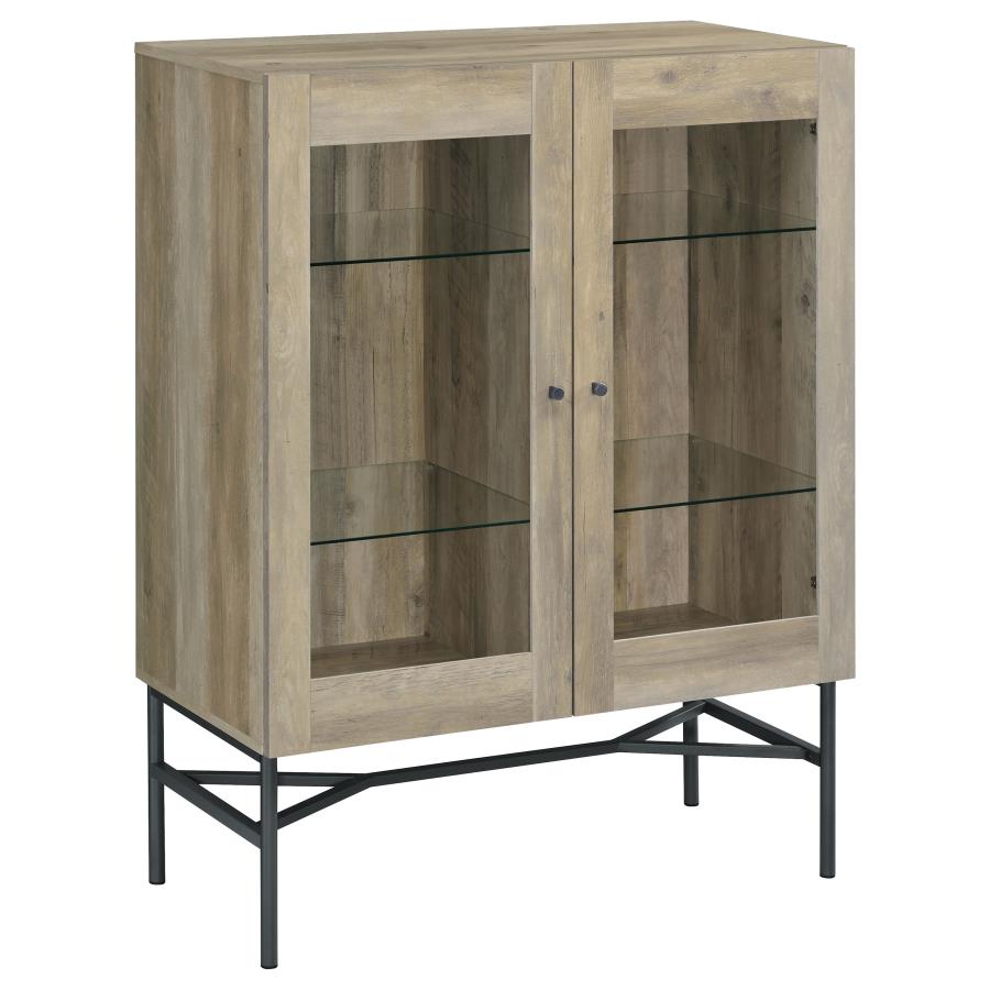 Bonilla Brown Accent Cabinet - MyWaynesHome #