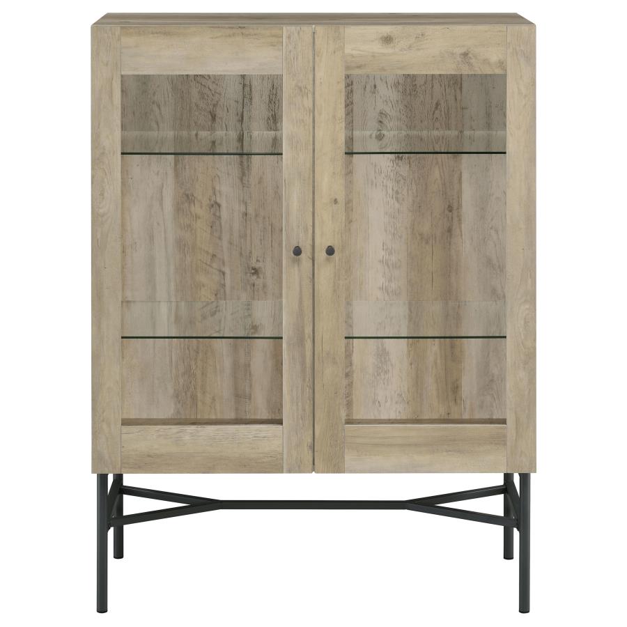 Bonilla Brown Accent Cabinet - MyWaynesHome #