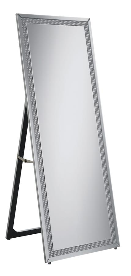 Giddish Silver Standing Mirror - MyWaynesHome #