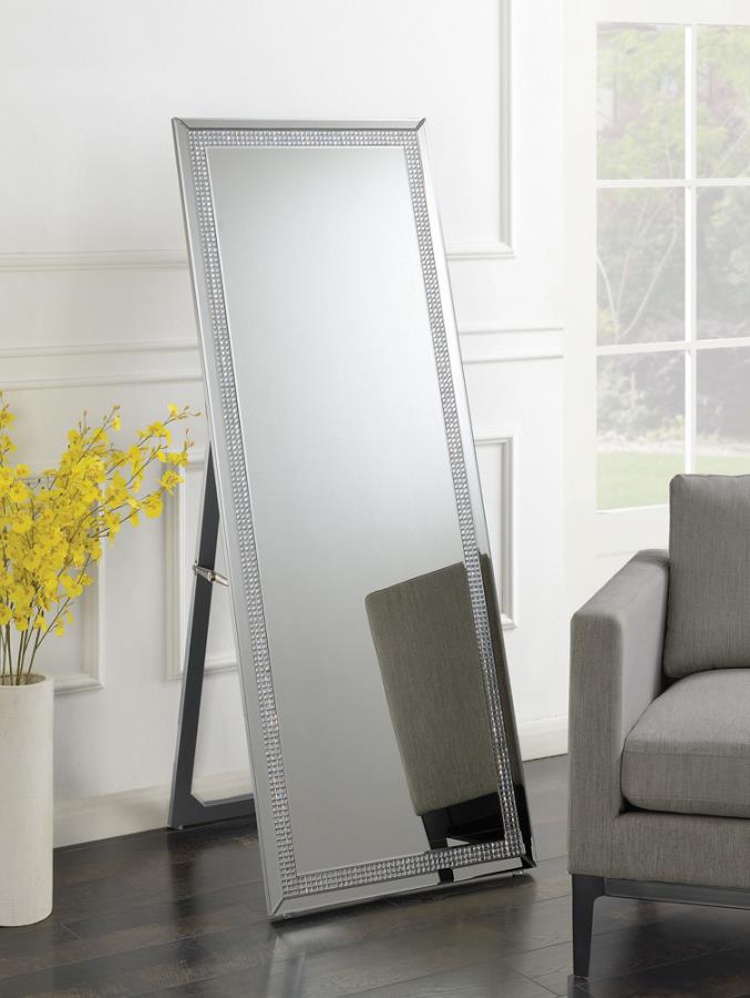 Giddish Silver Standing Mirror - MyWaynesHome #