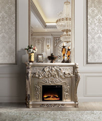 Sorina - Fireplace - Antique Silver
