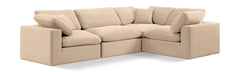 Comfy - 4 Piece Velvet Modular Sectional