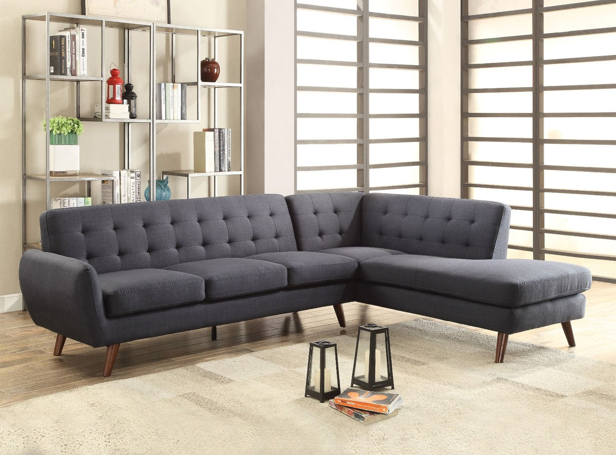 Acme - Sectional Sofa - Gray