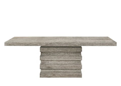 Faustine - Dining Table - Salvaged Light Oak