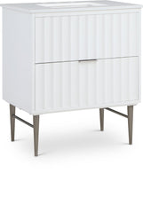 Modernist - Bathroom Vanity With Chrome Legs