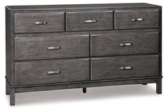 Caitbrook California King Storage Bed, Dresser and 2 Nightstands