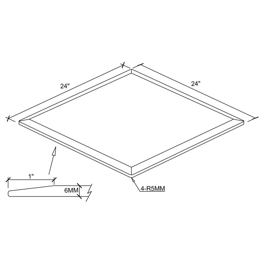 Clear Glass Top - MyWaynesHome #