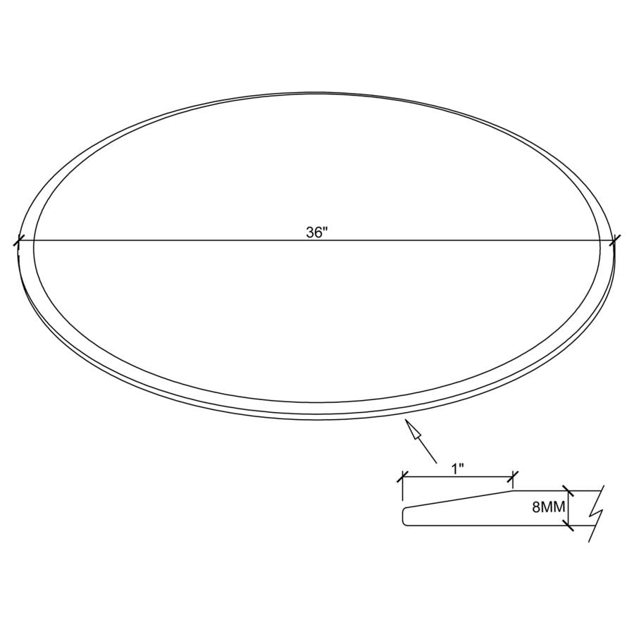Clear Glass Top - MyWaynesHome #