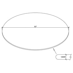 Clear Glass Top - MyWaynesHome #
