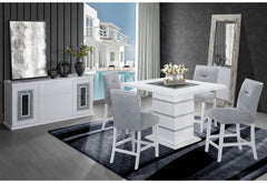 Monaco - Bar Table - White