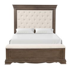 Stirling - Queen Bed - Gray