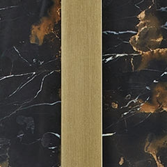 Neonish - Marble Table Lamp - Black / Gold Finish