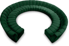 Infinity - 11 Piece Velvet Modular Sectional