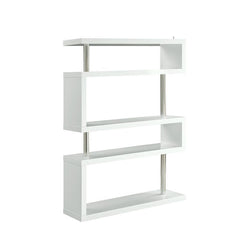 Buck II - Bookshelf - White High Gloss