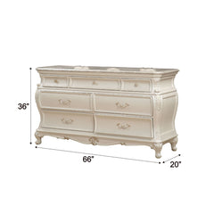 Chantelle - Dresser - Pearl White Finish