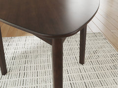 Mallenette - Triangle Dining Room Table - Merlot