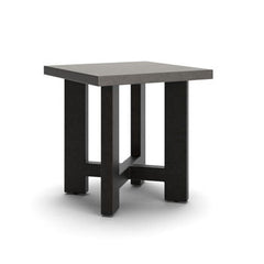 Salina Bay - Square End Table - Black / Gray
