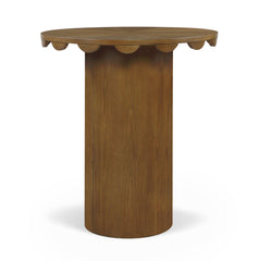 Dahlia - Solid Wood And Natural Cane Table