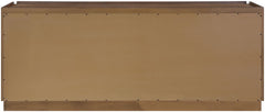 Everson - Oak Veneer And Solid Wood Sideboard/Buffet - Brown