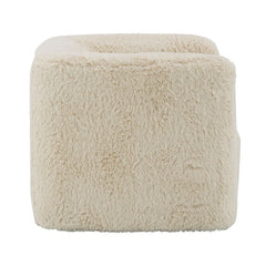 Upendo - Chair With Swivel - Beige Linen