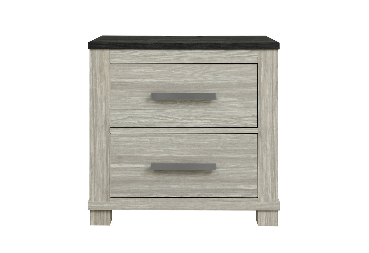 Ashley - Nightsand With USB And Speaker - Brown