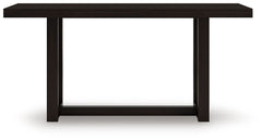 Neymorton - Rectangular Dining Room Counter Table - Dark Grayish Brown