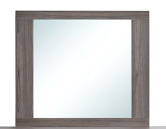 Aberdeen - Mirror - Gray / Oak