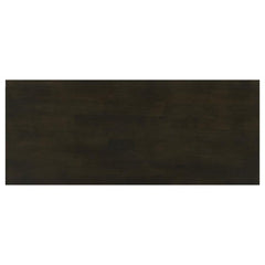 Rachelle - 2-Shelf Wood Entryway Console Table - Deep Merlot