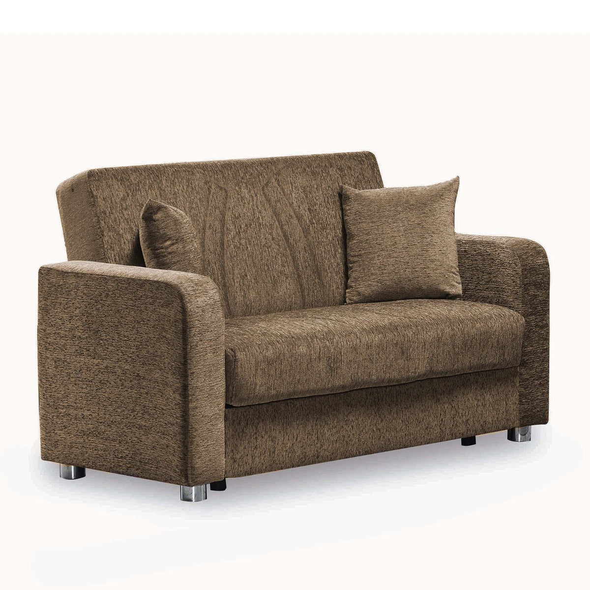 Ottomanson Elegance - Upholstered Convertible Loveseat With Storage