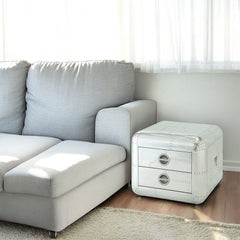 Brancaster - 22" End Table - Aluminum