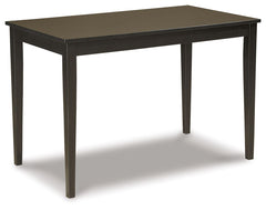 Kimonte - Rectangular Dining Room Table - Dark Brown