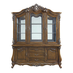 Latisha - Buffet & Hutch - Antique Oak