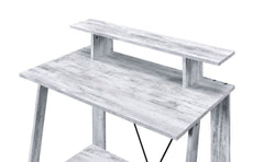 Nypho - Writing Desk - Antique White & Black