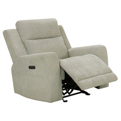 Kennett - Chenille Upholstered Power Recliner Chair