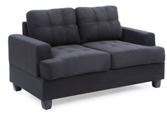 Sandridge - 36" Loveseat - Black