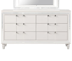 Genoa - Dresser - Sparkling White