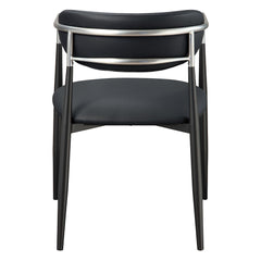 Jaramillo - Arm Chair (Set of 2) - Black Leatherette