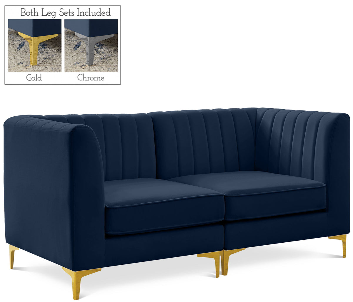 Alina - 2 Piece Modular Sectional