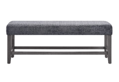 D8030DT - Dining Table Bench - Black / Brown