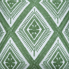 Bellvale - Pillow (Set of 4) - Green / White