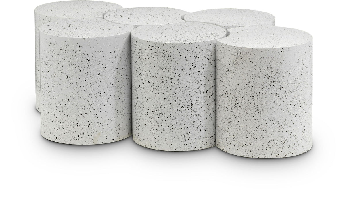 Dimple - 6 Piece Modular Coffee Table - Terazzo Finish