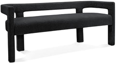 Athena - Boucle Fabric Bench