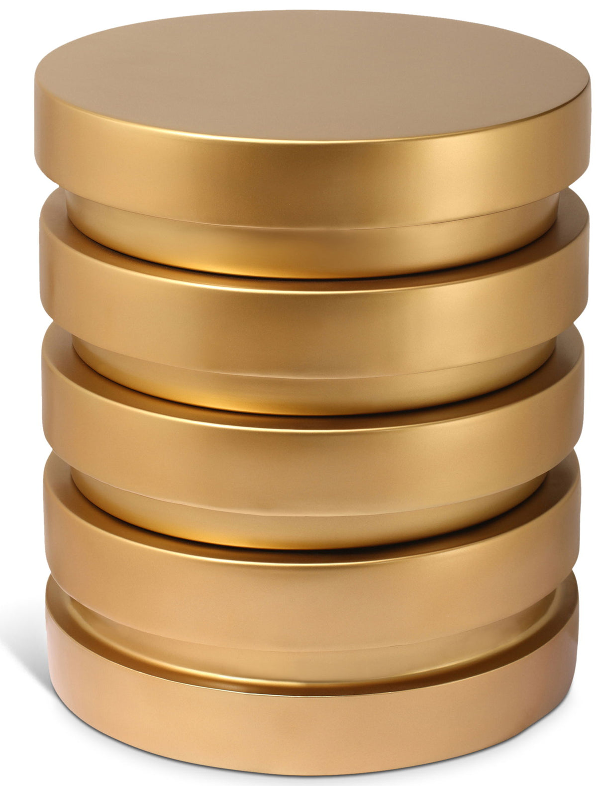 Levels - End Table - Gold